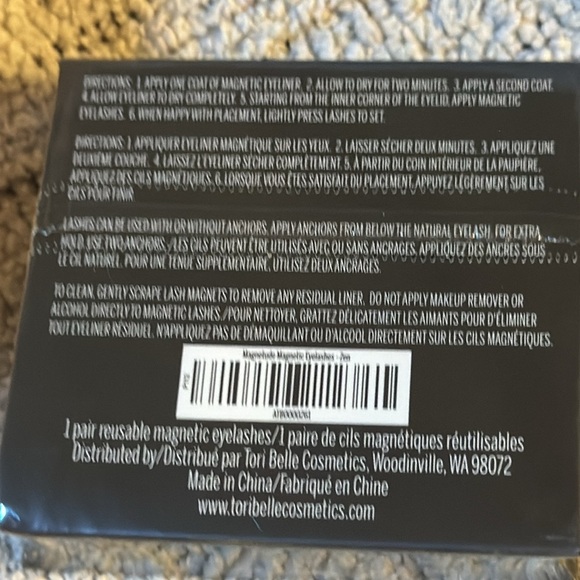 Tori Belle Magnetic Lashes- (can be worn w/ adhesive as well as magnetic liner) - Picture 2 of 2